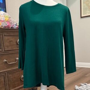 LOFT Emerald Long Sleeve Tee